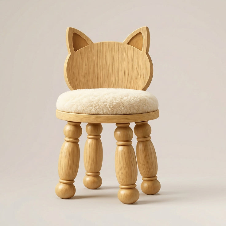 Kitty Shape Kids Chair