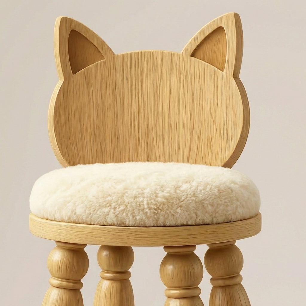 Kitty Shape Kids Chair