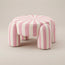 Candy Stripe Kids Pouf