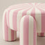 Candy Stripe Kids Pouf