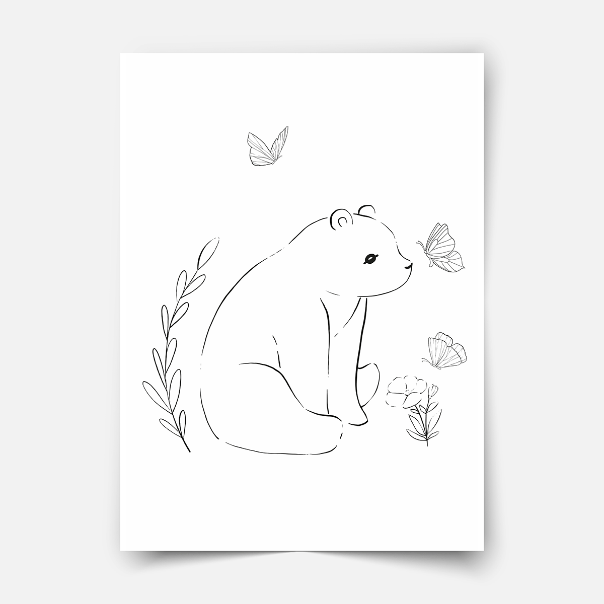 Hand-Drawn Forest Animals