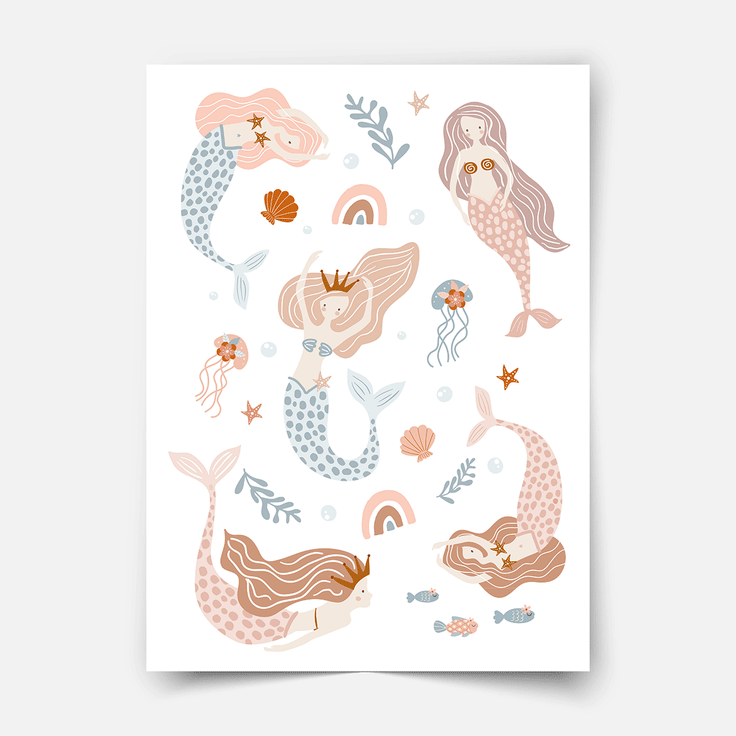 Mermaids - Fine Art Print