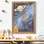 space print, solar system print. rocket print, kids bedroom prints, nursery prints