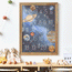 space print, solar system print. rocket print, kids bedroom prints, nursery prints, numbers print, numbers space print, educational print
