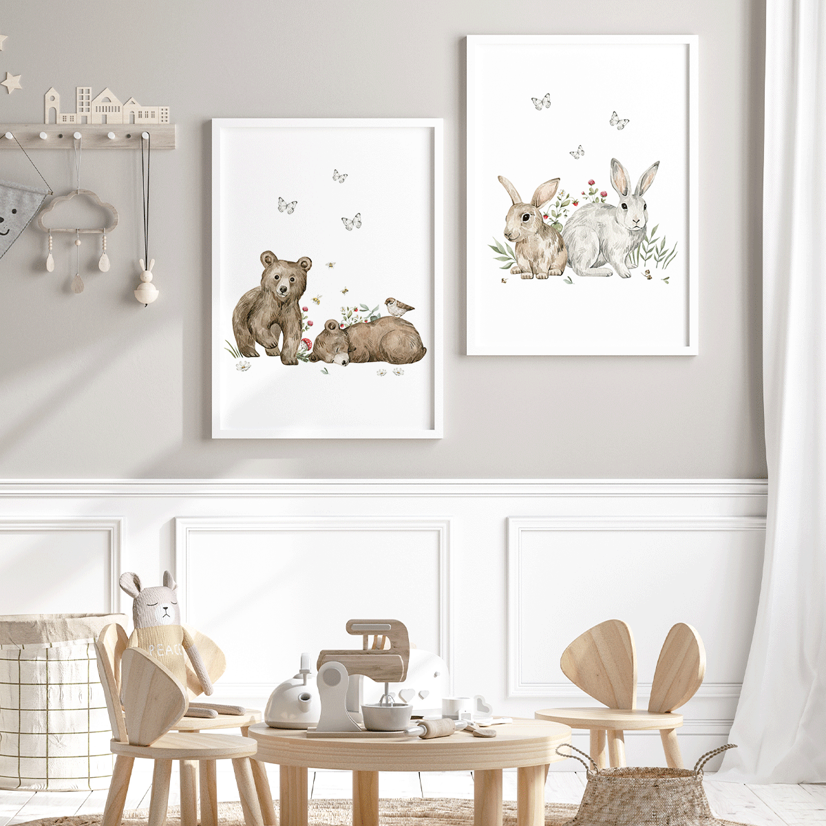 Magical forest - Bears print