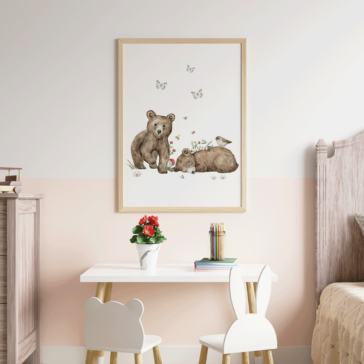 Magical forest - Bears print