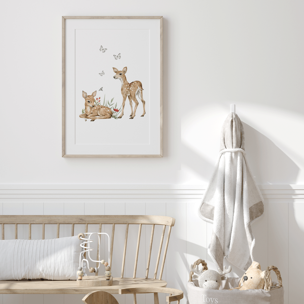 Magical forest - Deer print