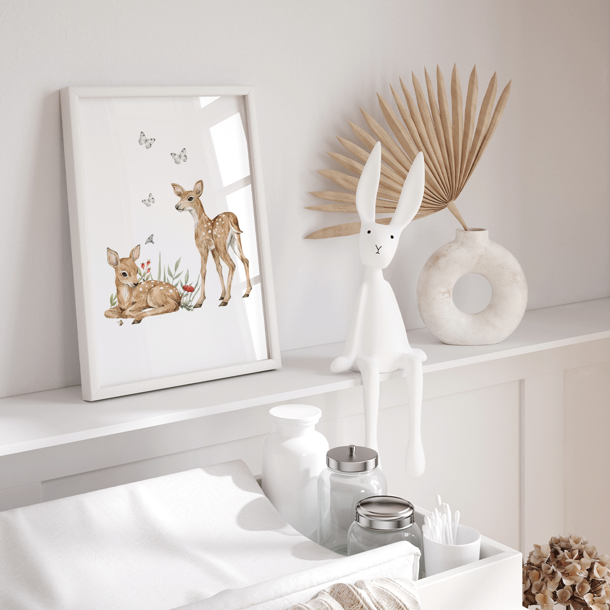Magical forest - Deer print