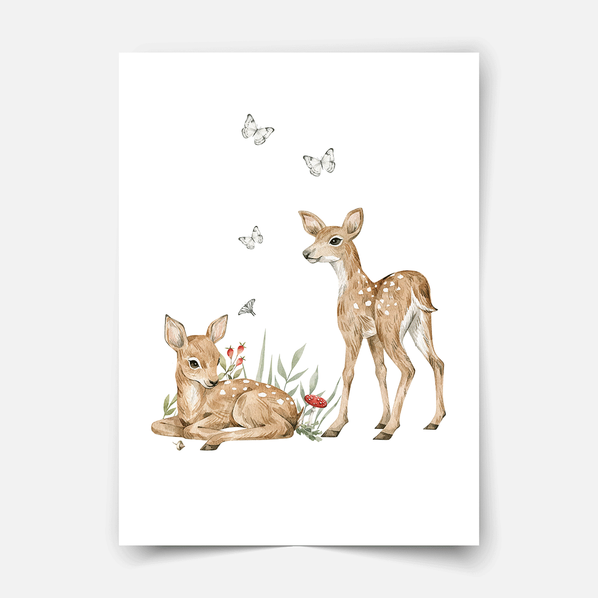 Magical forest - Deer print