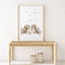 Woodland print - Magical forest - Owls