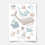 Under the sea print - Magical ocean - Sea Creatures