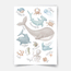 Under the sea print - Magical ocean - Sea Creatures
