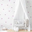 Pastel Purple Dot stickers