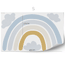 Rainbow wall sticker Mustard