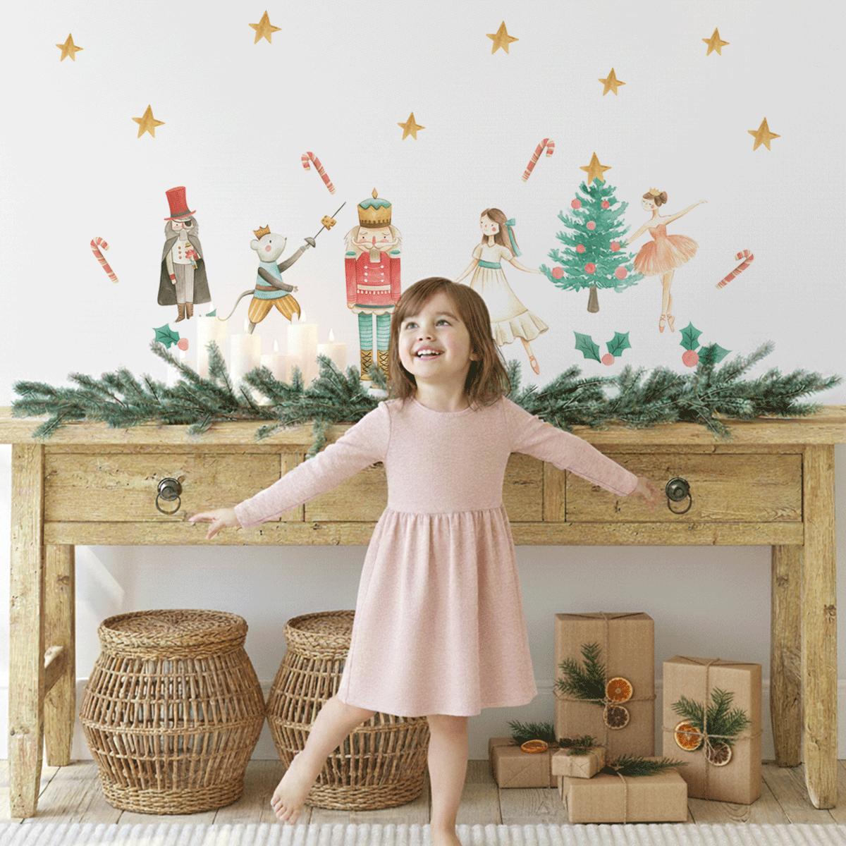 Christmas Magical nutcracker stickers