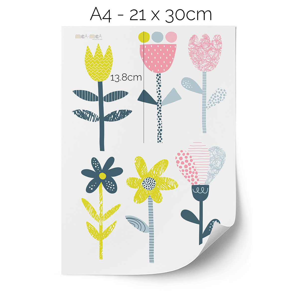 Flower power stickers