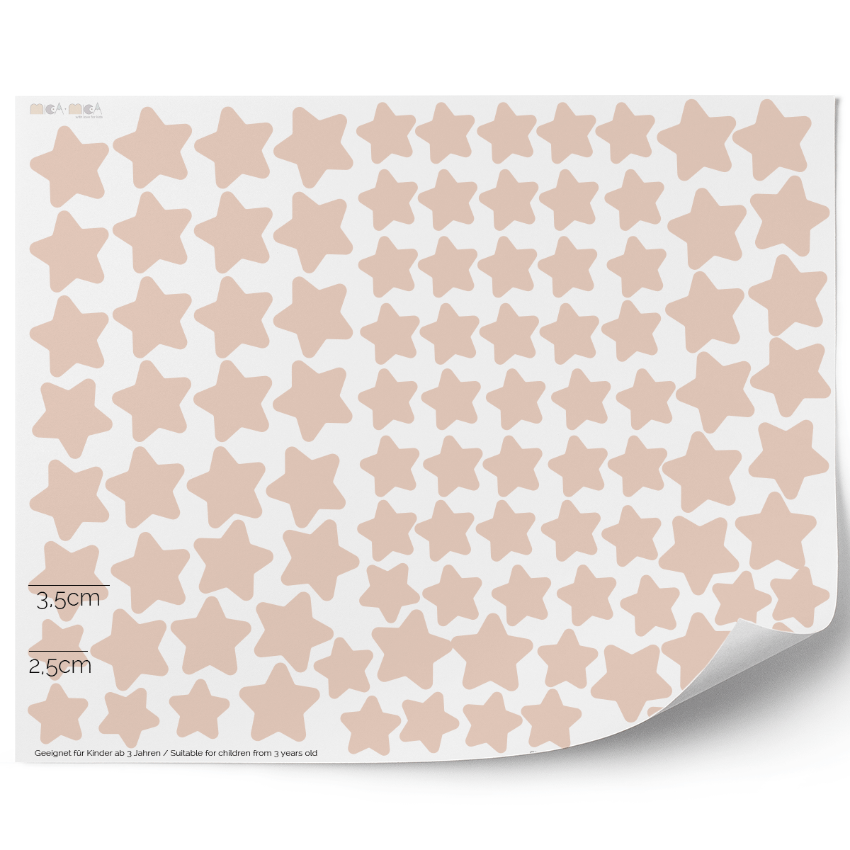 Rainbow wall sticker (Pastel)