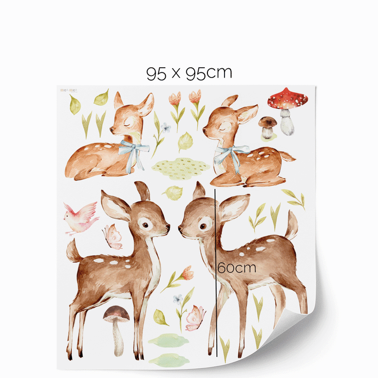 Wall stickers - Oh deer!
