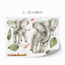 Jungle wall stickers -  Elephants safari