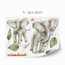 Jungle wall stickers -  Elephants safari