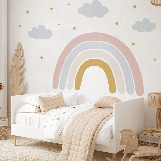 Rainbow magic wall sticker