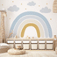Rainbow wall sticker Mustard