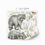 Woodland wall stickers - Magical forest - raccoons