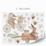 Woodland wall stickers - Bunny bliss