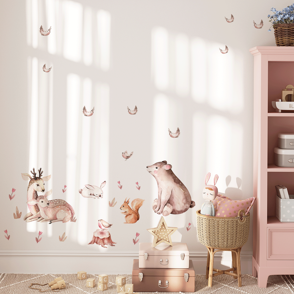 Wall stickers - Forest friends