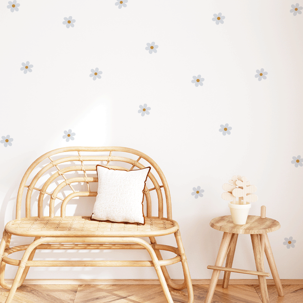 Flower light stickers