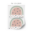 Juicy watermelons wall stickers