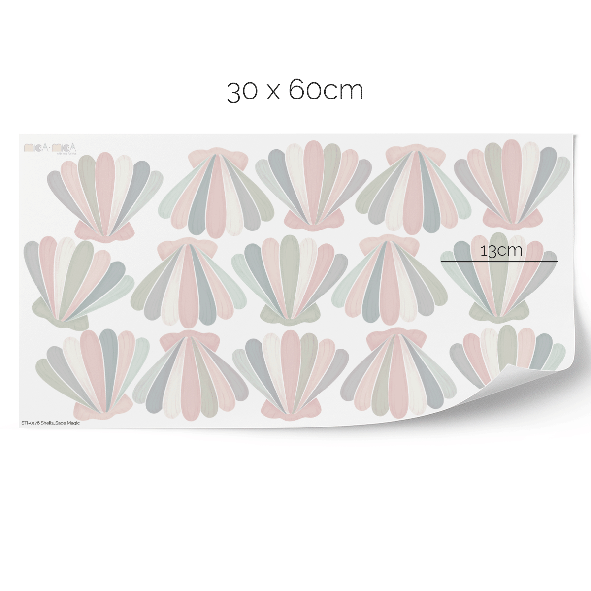Wall stickers - Mermaid tail