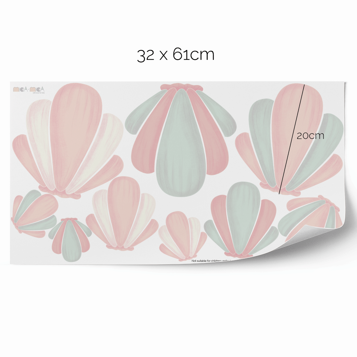 Wall stickers - Mermaid tail
