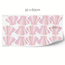 Cheeky mermaid tail wall stickers - Dusty rose