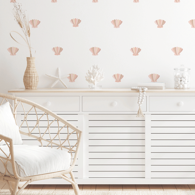 Cheeky mermaid tail wall stickers - Boho vibes