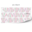 Cheeky mermaid tail wall stickers - Pastel whisper