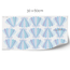 Cheeky mermaid tail wall stickers - Ocean blue