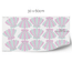 Cheeky mermaid tail wall stickers - Colourful charm