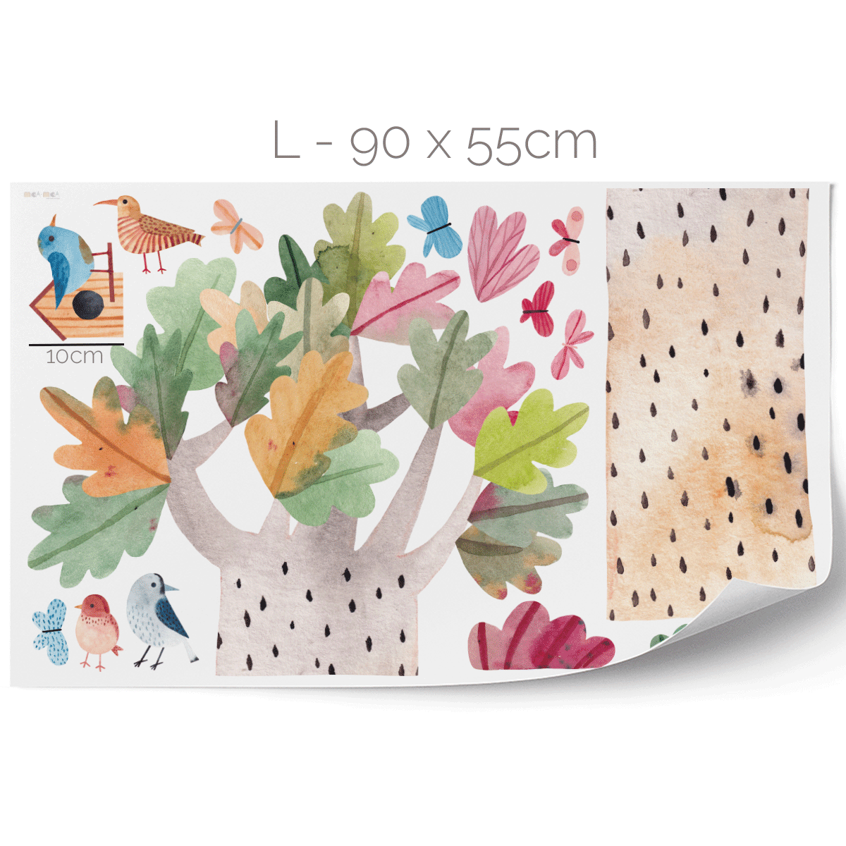 Tree wall stickers - Enchanted forest