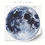 Space wall sticker - Moon with stars