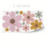 Flower garden stickers