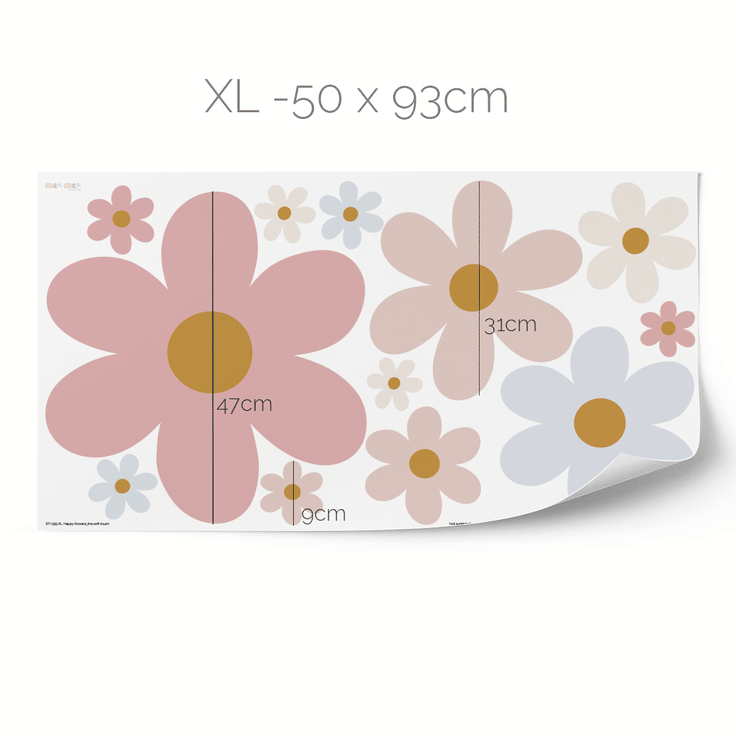 Flower Happy blooms stickers