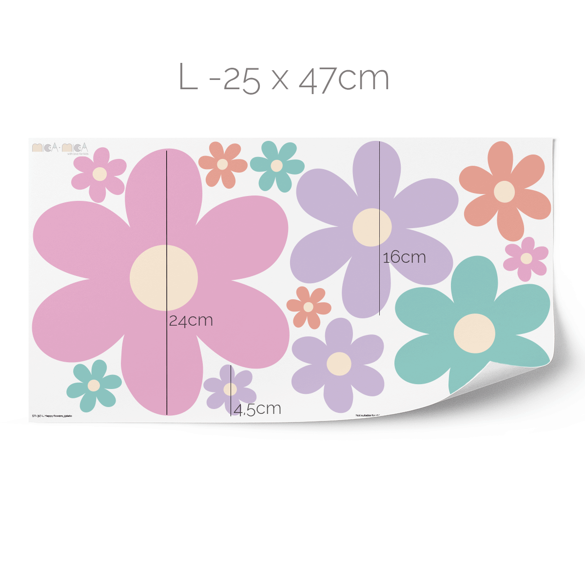 Flower joy stickers