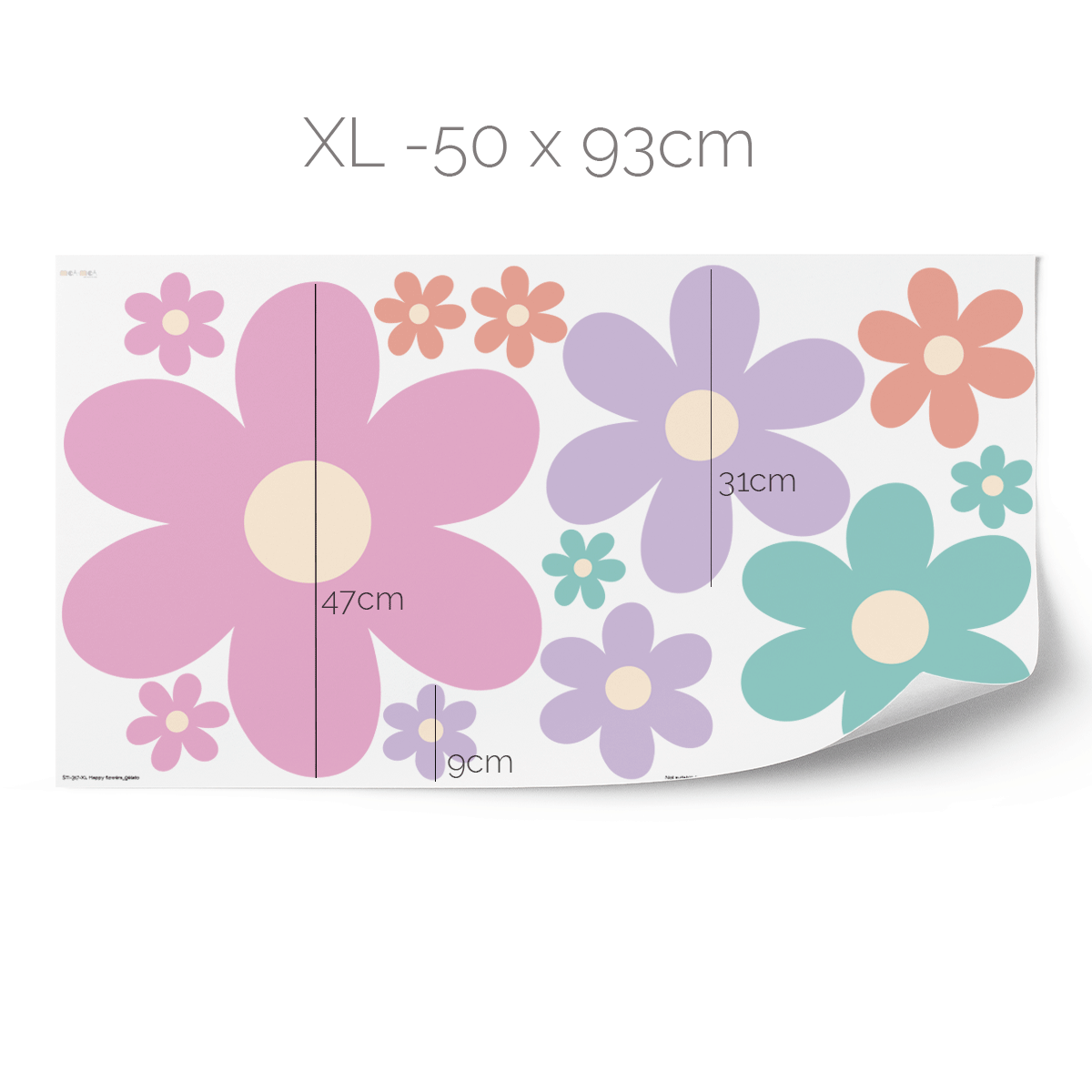 Flower joy stickers