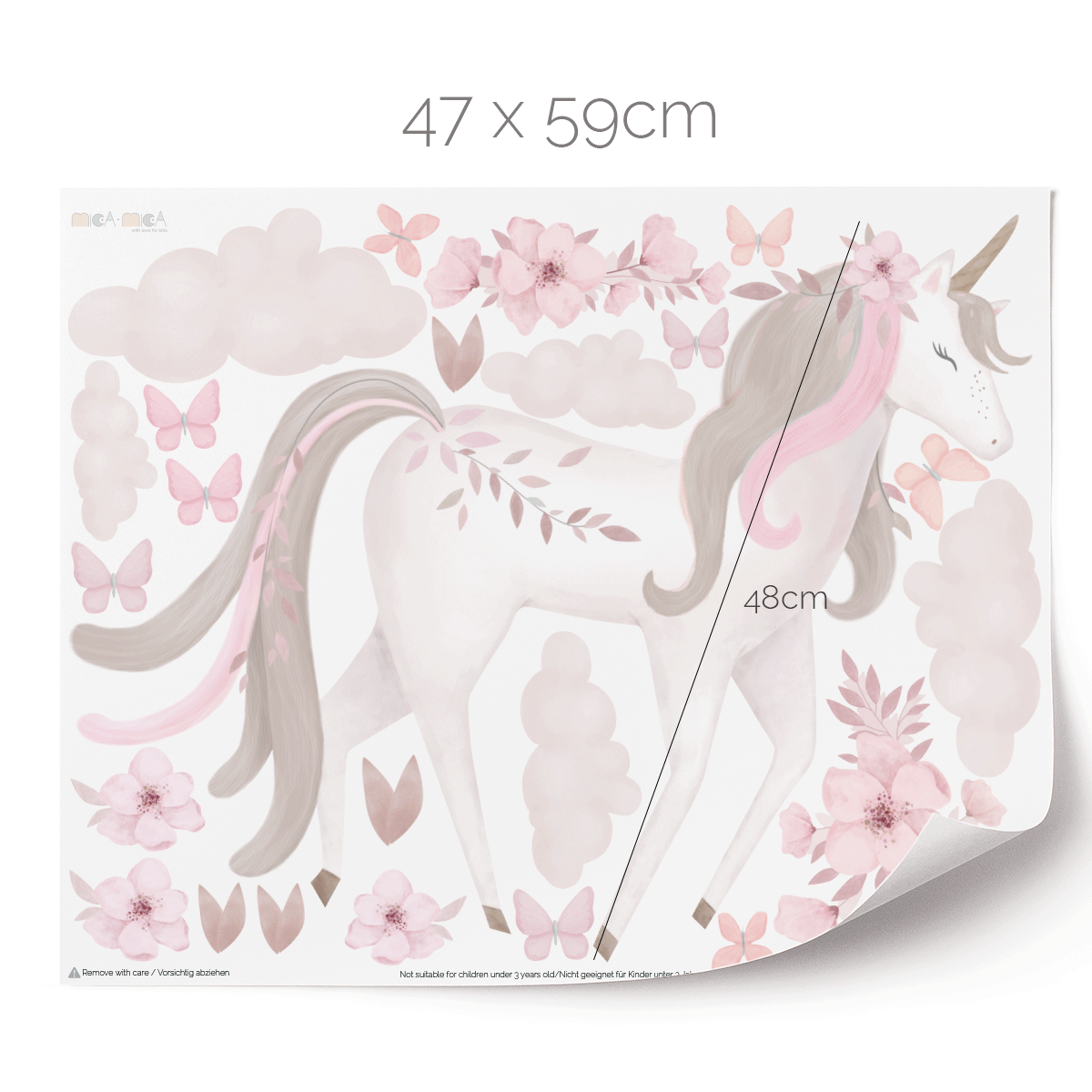 Wall stickers - Magical unicorn