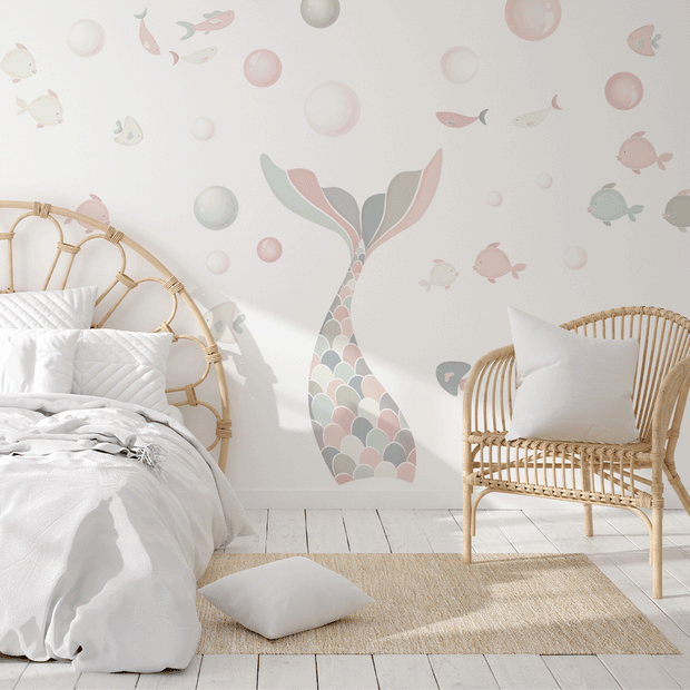 Wall stickers - Mermaid tail