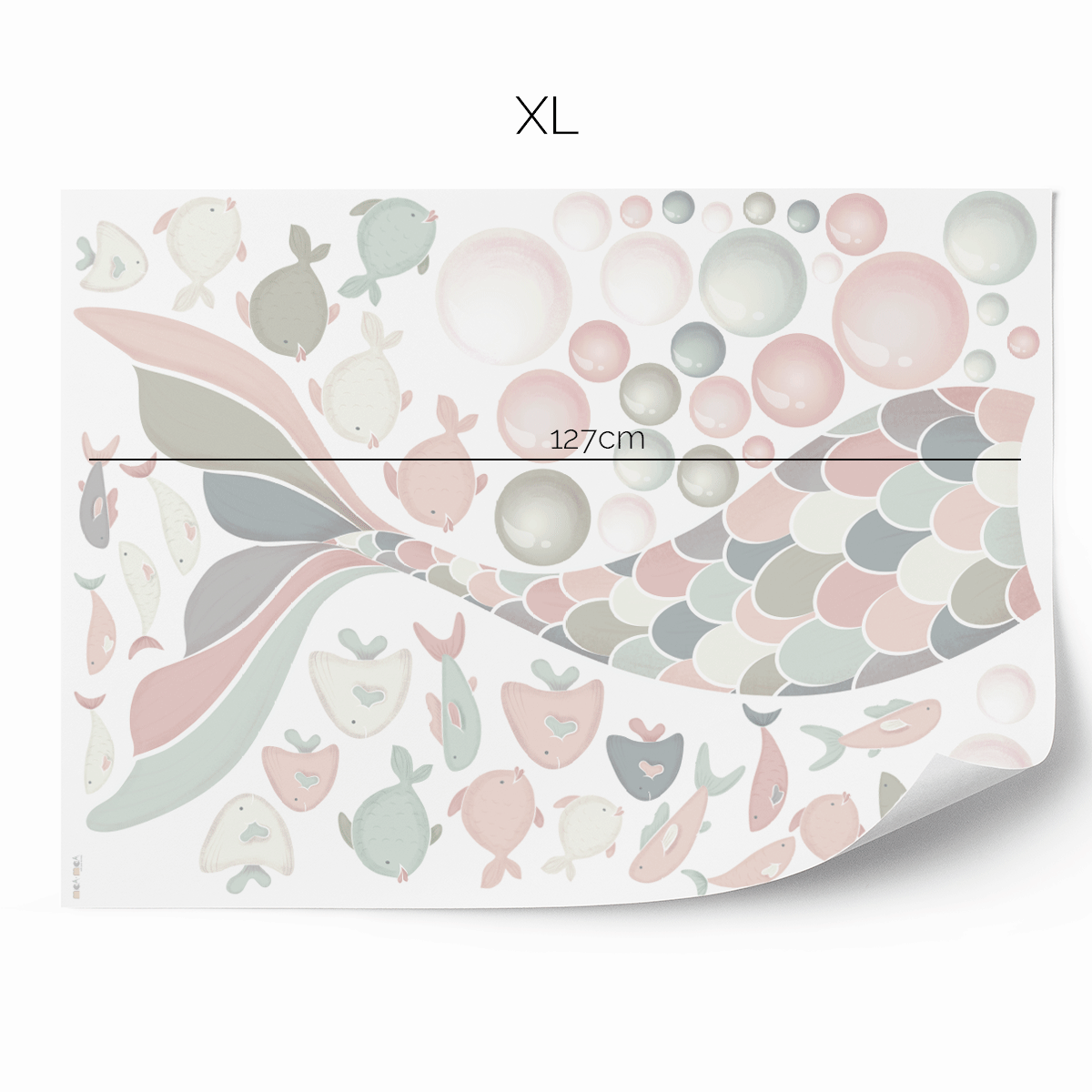 Wall stickers - Mermaid tail