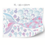Cheeky mermaid tail wall stickers - Pink & Blue Splash