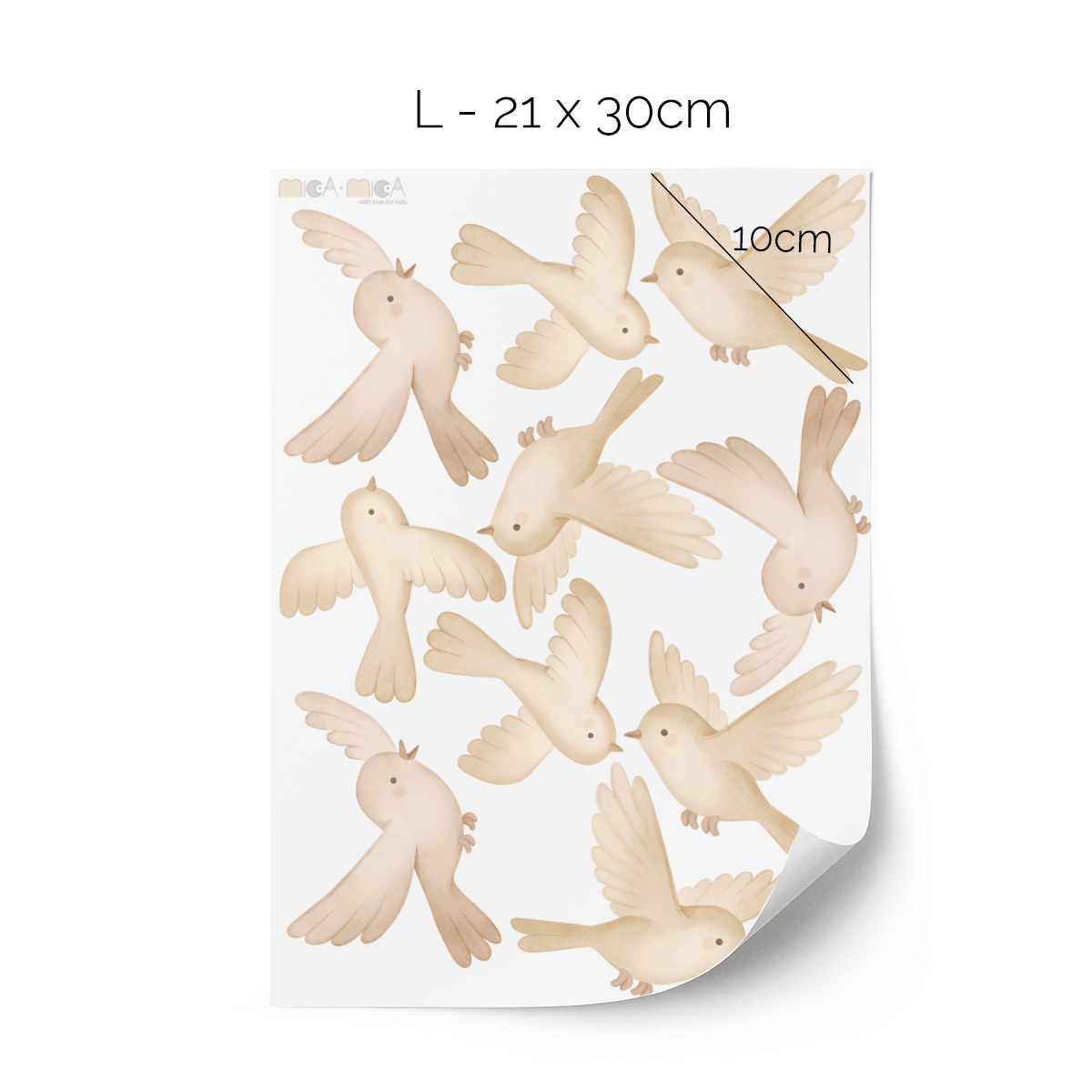 Wall stickers - Running horse in flower meadow