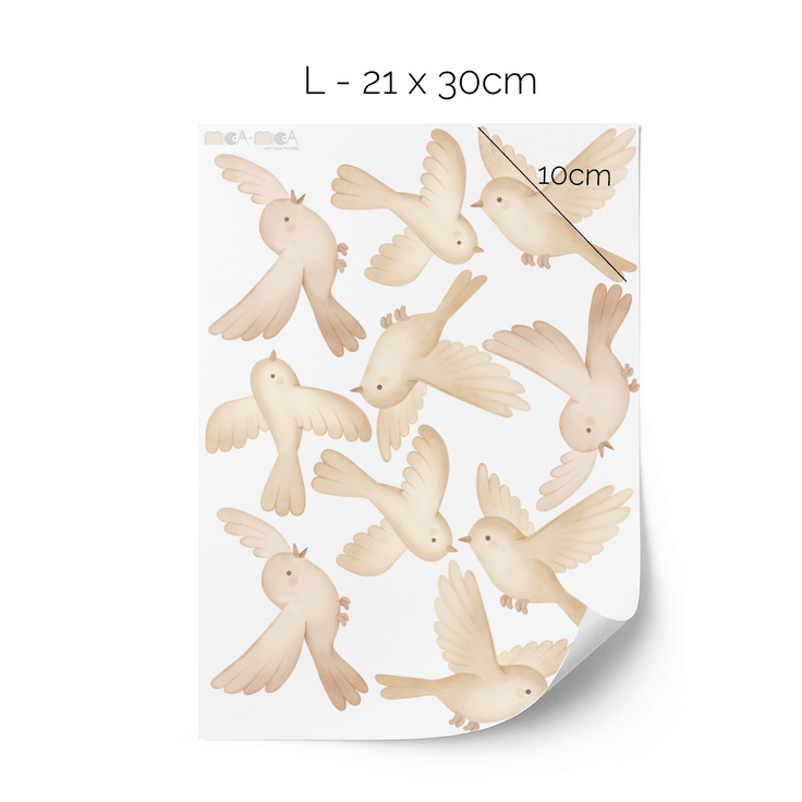 Wall stickers - Running horse in flower meadow